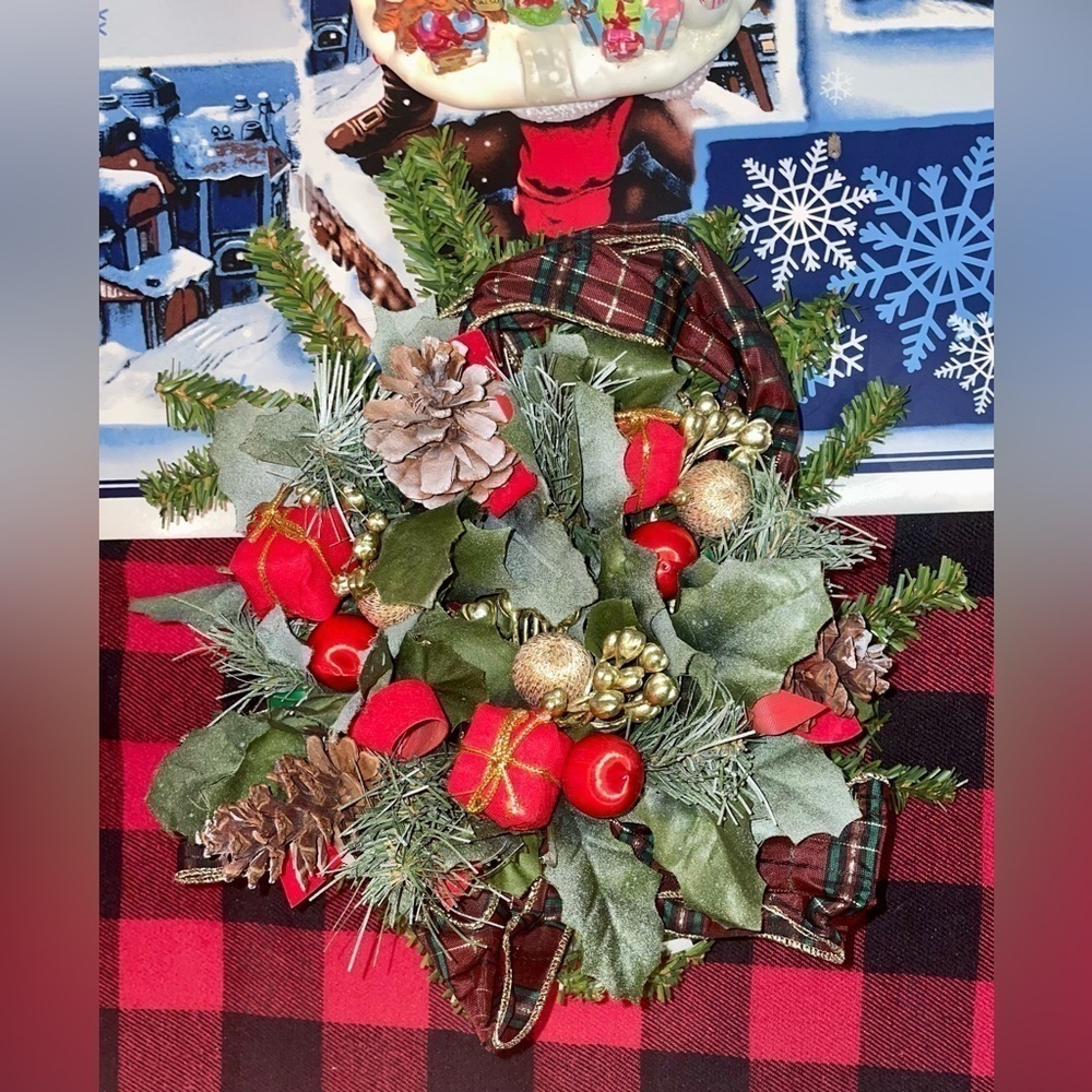 Yes, Finally Handmade Christmas Artif. Floral wreath. My Craft Supplies are Here